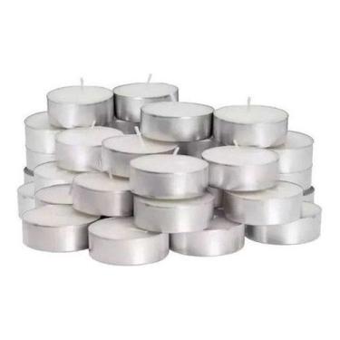 Imagem de Kit 10 Velas Com Base Rechaud Decorativas - Briwax
