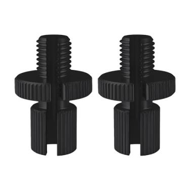 Imagem de Be In Your Mind 2 parafusos ajustadores de linha de cabo de embreagem de freio M10 x 1,25 parafuso de ajuste do acelerador para motocicleta, bicicleta, scooter, quadriciclo, preto