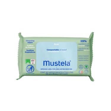 Imagem de Toalhas Umedecidas Mustela Compostáveis Com Perfume 60 Unidades
