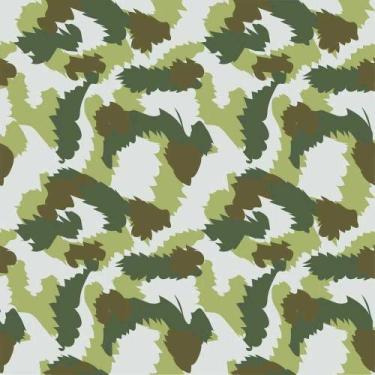 Imagem de Papel de Parede Adesivo Camuflado Abstrato 36415 0,58x2,50M - Adesivo 