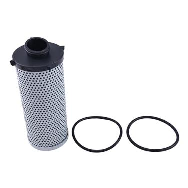 Imagem de YLQASOON Filtro de óleo hidráulico com 2 anéis de vedação 7414581 compatível com carregador Bobcat S450 S510 S530 S550 S570 S590 S595 T450 T550 T590 T595