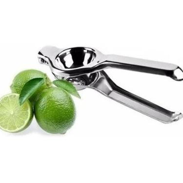 Imagem de Espremedor Chef Gourmet De Limão Aço Inox Maciço Super Forte