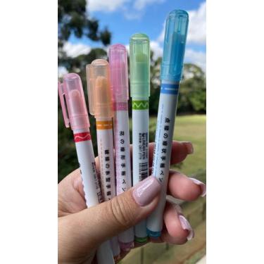 Imagem de Caneta Carimbo Fofa Canetinha - pequenapurpura