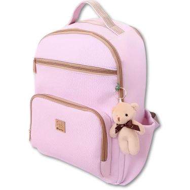 Imagem de Mochila Bolsa Maternidade Grande Bebe Enxoval Menino Menina