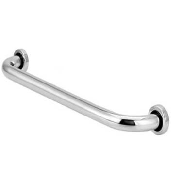 Imagem de Barra Corrimão De Apoio Aluminio Reta 80 Cm Para Banheiro - LaggeAcess