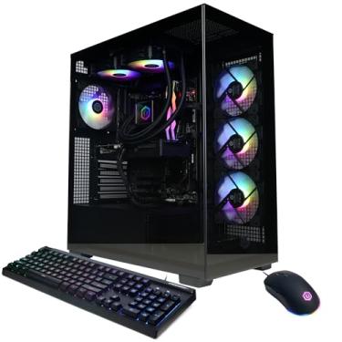 Imagem de CyberPowerPC Gamer Supreme Gaming PC, AMD Ryzen 7 9700X 3,8GHz, Radeon RX 9070 XT 16GB, 32GB DDR5, SSD PCIe 4.0 de 2TB, Pronto para WiFi e Windows 11 Home (SLC9400A2)