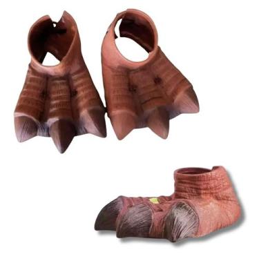 Imagem de Fantoche Pata De Dinossauro De Brinquedo Detalhada Plástico - Bee Toys