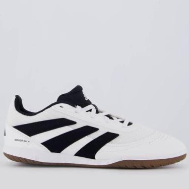 Imagem de Chuteira Adidas Predator Club Futsal Branca, 42