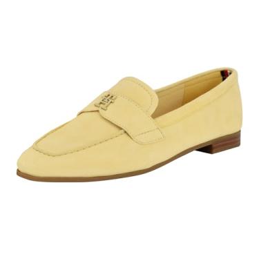 Imagem de Tommy Hilfiger Mocassim feminino Razzi, Camurça amarela 700, 34