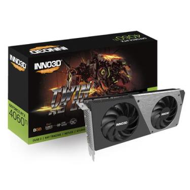Imagem de Placa de Video INNO3D Geforce RTX 4060 TI 8GB TWIN X2 8GB GDDR6 128-BI