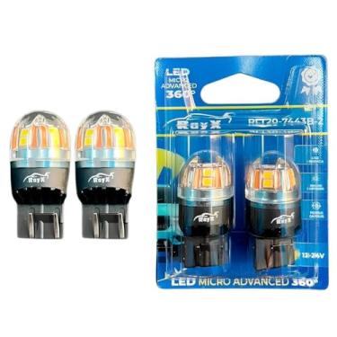 Imagem de Lâmpada Led T20 7443 2 Polos Micro Advanced 360 RayX 12-24v Canbus Branco