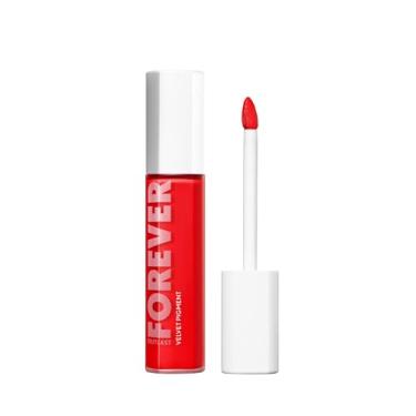 Imagem de CoverGirl Pigmento de veludo Outlast Forever, 450 Strawberry Hills, batom fosco, fórmula vegana, fácil de usar, desliza sem esforço, de longa duração, cor perfeita, 8,5 g