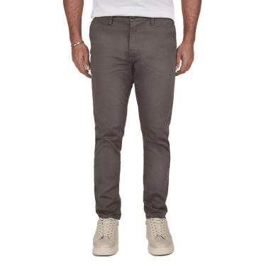 Imagem de Calça Sarja Masculina Lado Avesso Rodrigo Cinza - LH17-Masculino