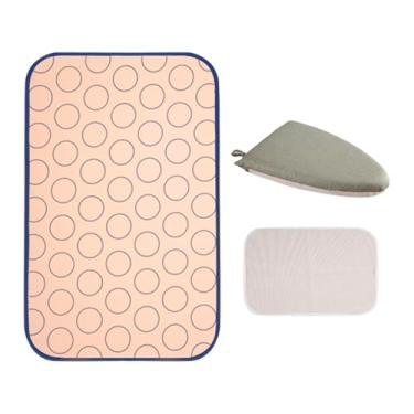 Imagem de SiaBiced Tapete de Passar Roupa para Mesa, Almofada de Passar Roupa, Cobertor de Passar Roupa Portátil Antiderrapante E Resistente Ao Calor para Máquina de Lav, 45cm x 70cm