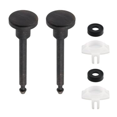 Imagem de Nicerity Kit de reparo de desviador de bico de banheira, 2 conjuntos de peças de reposição para reparo de torneira com vazamento, bronze