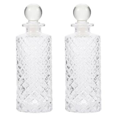Imagem de Healifty 2 pçs frascos difusores de vidro 150 ml frascos de difusor de óleo essencial frascos de perfume vazios (transparentes)