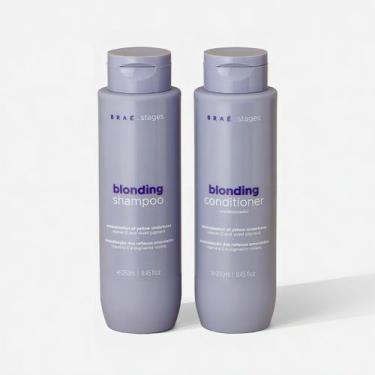 Imagem de Braé Stages Blonding Kit Shampoo 250ml e Condicionador 250ml