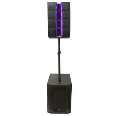 Imagem de Caixa de Som Sistema de Torre Ativo Waldman line Up one 15/ 8x4 Amplificada