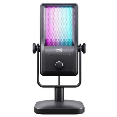 Imagem de Microfone Gamer Profissional Condensador Podcast e Stream RGB Ngale R 
