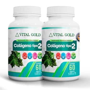 Imagem de COLÁGENO TIPO 2-500mg (60 Cápsulas) VITAL GOLD (2)