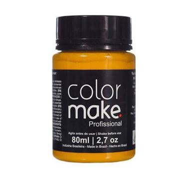 Imagem de Tinta Liquida Profissional Amarela Color Make