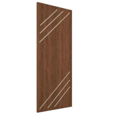 Imagem de Porta De Madeira Frisada U.v 210cm X 80cm - R30k Imbuia