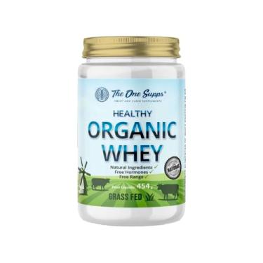 Imagem de Whey Protein Grass Fed Organic 454g – The One Supps | Healthy Organic Whey | Proteína do Soro do Leite Natural | Sem Aditivos