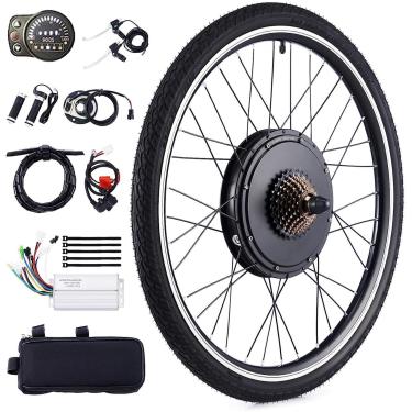 Imagem de Kit De Conversão De Bicicleta, Kit De Conversão De Motor De Bicicleta De Roda Traseira, 20 "/ 24" / 26 "/ 27,5" / 28 "/ 29" / 700c Motor De Cubo Sem Escova E-bike Kit De, 36v500w, 29inch