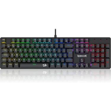 Imagem de Teclado Gamer Redragon Devaraja K556 RGB Switch Outemu Brown