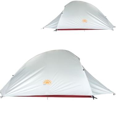 Imagem de Barraca de Camping Ultraleve Impermeável, Barraca 1 Pessoa para Montanhismo, Trekking e Aventura em Geral