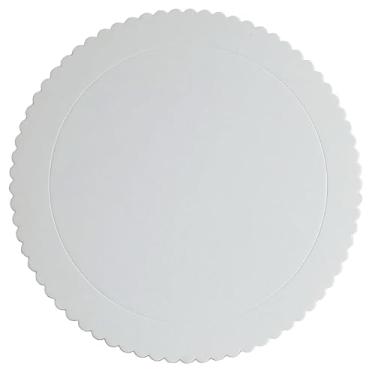Imagem de Prato Cake Board Prato Para Bolo 15cm Redondo Festas SilverChef (1, Branco)