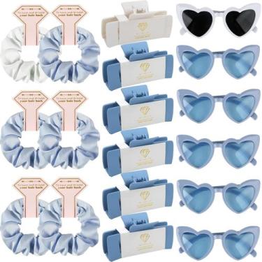Imagem de Presentes de proposta de dama de honra Ciulaiy Hair Claws & Sunglasses