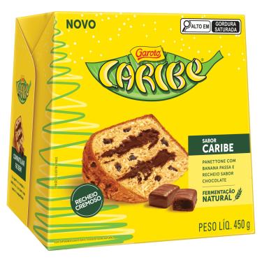 Imagem de PANETTONE CARIBE 450G GAROTO