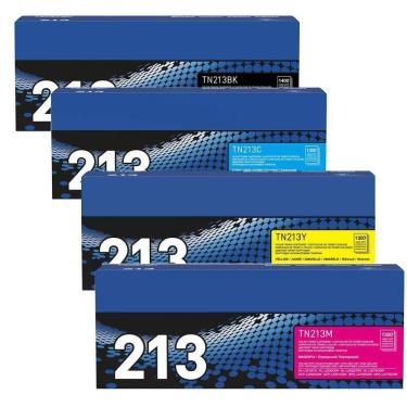 Imagem de Kit 4 Toner Brother Tn213 Tn-213 Mfc-l3750cdw L3750cdw L3750 autêntico