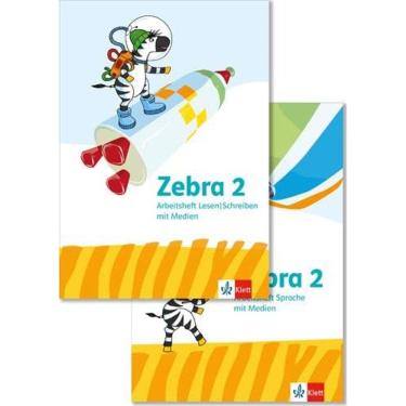 Imagem de Zebra 2: Paket: Arbeitsheft Sprache und Arbeitsheft Lesen/Schreiben Klasse 2 9783122710...