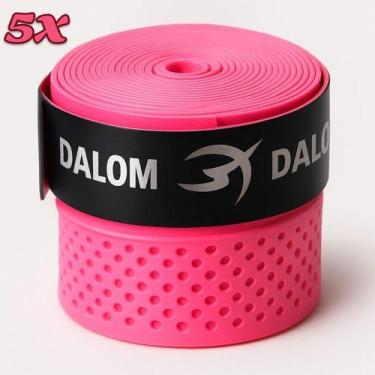 Imagem de Kit 5 Over Grip Para Raquetes De Tênis E Beach Tênis Preto - CREVO, Ro