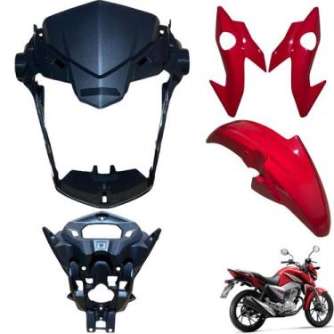 Imagem de Frente Frontal Farol Completo Com Aranha do Painel + Paralama Dianteir