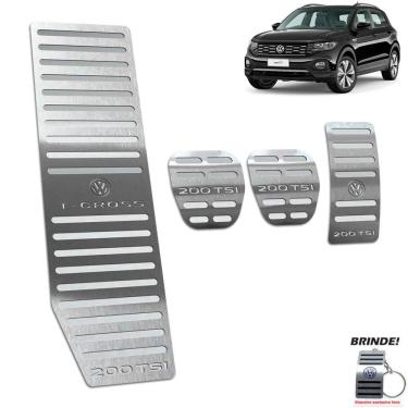 Imagem de Descanso + Pedaleira Manual T-Cross 200 TSI Prata