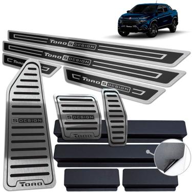 Imagem de Descanso Pedaleira Automático Soleira Toro S-Design Preto