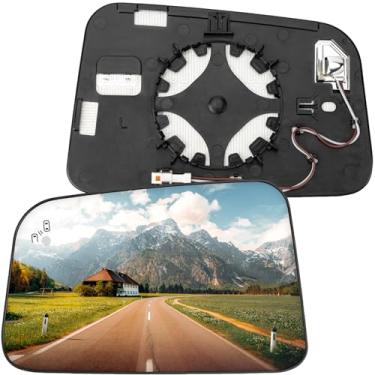 Imagem de LOIYLLEN Substituição do espelho lateral do motorista para Ford Edge 2007 2008 2009 2010, para Lincoln MKX 2007 2008 2009 2010 - Vidro do espelho do lado esquerdo, vidro dos espelhos retrovisores com