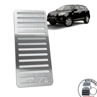 Imagem de Descanso De Pé Em Aço Inox Jac T6 2014 A 2016 Prata