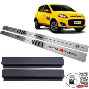 Imagem de Soleira Fiat Palio Sporting 2012 A 2017 Preto Baixo Relevo