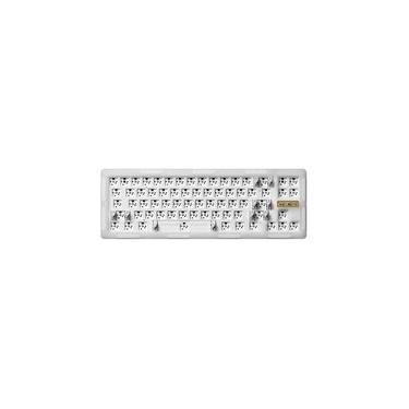Imagem de Base para Teclado Mecânico Akko ACR Pro 68 Barebone, Personalizado Hot Swappable Kit DIY Montagem Junta, Branco - 6925758620352