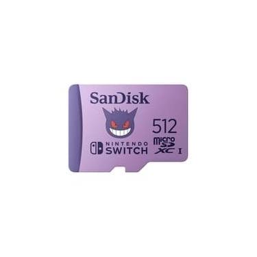 Imagem de Cartão de Memória SanDisk MicroSD 512GB, Nintendo Switch Pokémon - SDSQXAO-512G-GN6ZK