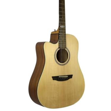 Imagem de Violao Strinberg Sd200C Lh Canhoto Folk Natural Fosco