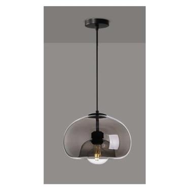 Imagem de Lustre moderno minimalista de vidro para sala de jantar, design personalizado, lustre escandinavo para quarto, para cabeceira, bar e luz vermelha líquida