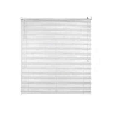 Imagem de Persiana Horizontal Sofisticada Em Pvc - 1,20 X 1,30 Metros - Resistente à Umidade E FáCil De Limpar - Design Moderno Para Sala, Quarto E EscritóRio - InstalaçãO FáCil(Branco 1,20L x 1,30A)