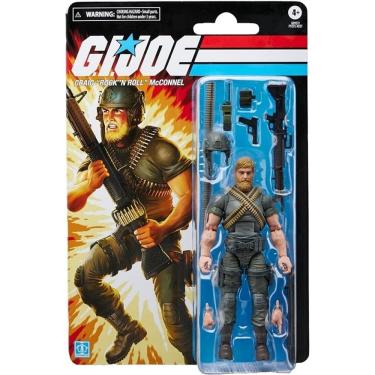 Imagem de G.i. Joe Retro Collection Boneco Craig “Rock ’N Roll” McConnel Articulado 15 cm - Hasbro