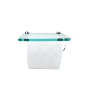 Imagem de 2 Papeleiras c/ sup em vidro - VSA, Incolor