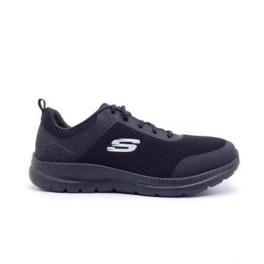 Imagem de Tênis Skechers Bountiful Masculino 894245, 40, Preto